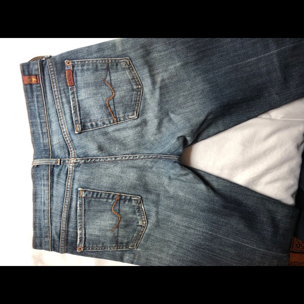 Boot cut 7 jeans in like new condition